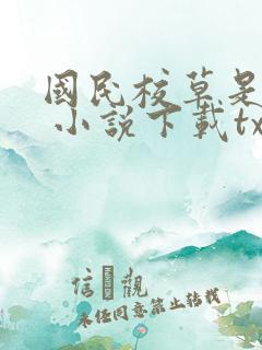 国民校草是女生 小说下载txt