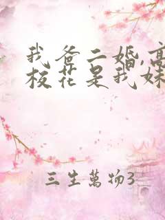 我爸二婚,高冷校花是我妹.短剧