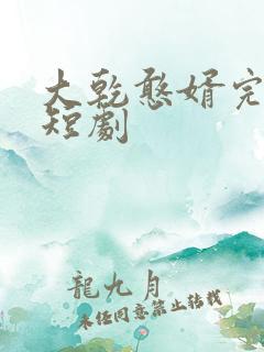 大乾憨婿完整版短剧