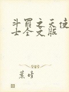 斗罗之天使与骑士全文版