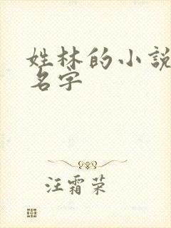 姓林的小说男主名字