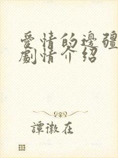 爱情的边疆分集剧情介绍