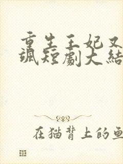 重生王妃又美又飒短剧大结局