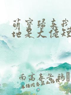 萌宝归来我的爹地是大佬短剧在线全集免费