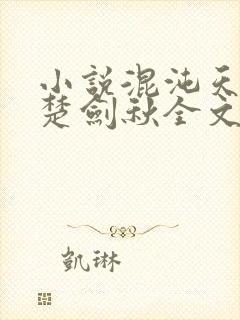 小说混沌天帝诀楚剑秋全文免费阅读