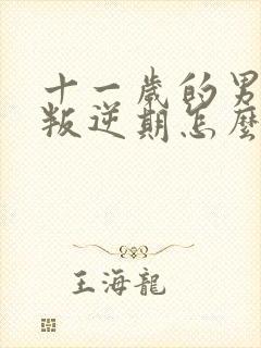 十一岁的男孩子叛逆期怎么办