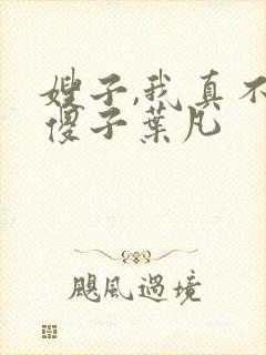 嫂子,我真不是傻子叶凡