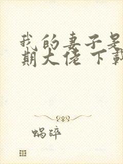 我的妻子是大乘期大佬 下载