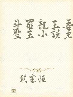 斗罗龙王吾深渊圣主小说免费阅读