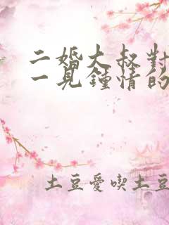 二婚大叔对女主一见钟情的甜宠文