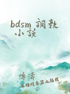 bdsm 调教 小说