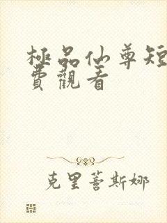 极品仙尊短剧免费观看