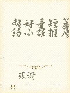 超好看短篇言情的小说推荐