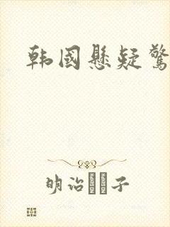 韩国悬疑惊悚片