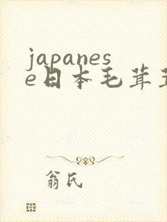 japanese日本毛茸茸熟妞