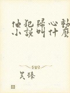 他犯归心动原著小说叫什么名字