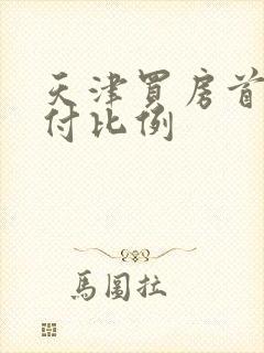 天津买房首套首付比例