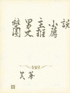 双男主小说娱乐圈文推荐