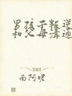 男孩子叛逆期不和父母沟通怎么办