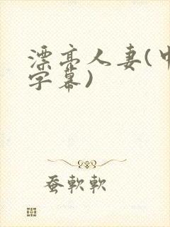 漂亮人妻(中文字幕)