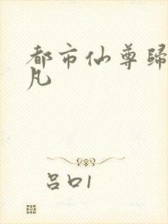 都市仙尊归来林凡