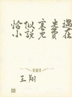 恰似寒光遇骄阳小说免费在线阅读