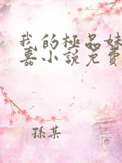 我的极品妹妹若嘉小说免费阅读