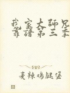 我家大师兄有点靠谱第三季免费看