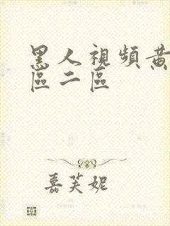 黑人视频黄色一区二区