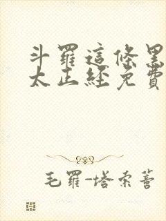 斗罗这条黑龙不太正经免费阅读