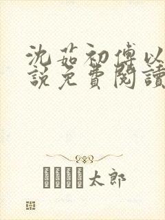 沈茹初傅以谦小说免费阅读最新章节