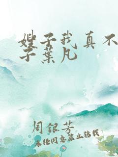 嫂子我真不是傻子叶凡