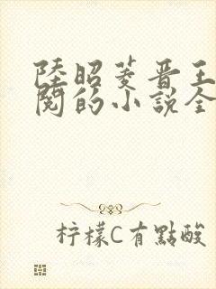 陆昭菱晋王周时阅的小说全文免费阅读