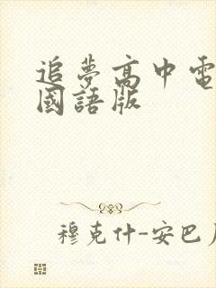 追梦高中电视剧国语版