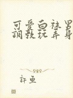 可爱白袜男生被调教玩弄身体小说