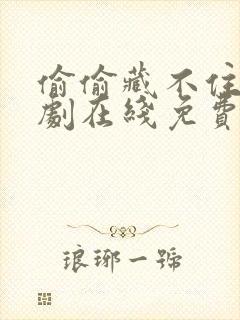 偷偷藏不住电视剧在线免费观看