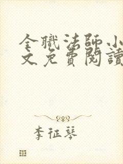 全职法师小说全文免费阅读无弹窗