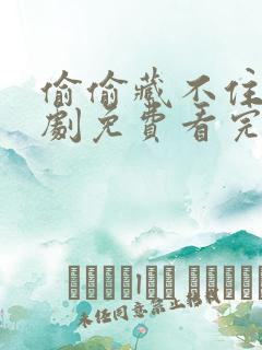 偷偷藏不住电视剧免费看完整版