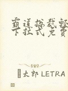 霸道总裁轻点爱下拉式免费阅读漫画