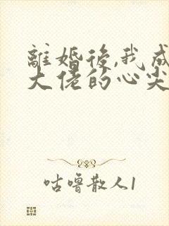 离婚后,我成了大佬的心尖宠