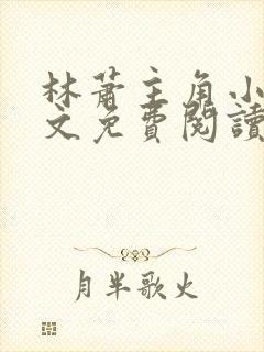 林萧主角小说全文免费阅读