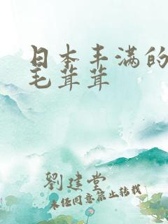 日本丰满的少妇毛茸茸