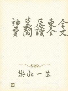 神墓辰东全文免费阅读全文