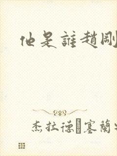 他是谁赵刚结局