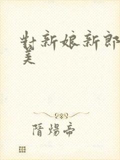 对新娘新郎的赞美