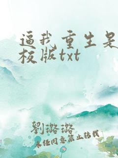 逼我重生是吧精校版txt