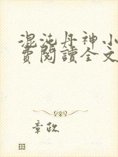 混沌丹神小说免费阅读全文