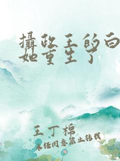 摄政王的白月光她重生了