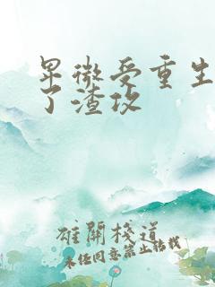 卑微受重生后成了渣攻