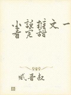 小说推文一口气看完甜